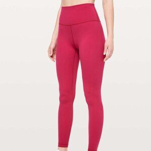 Lululemon Align Pant 28", Ruby Red, size 4 NWT